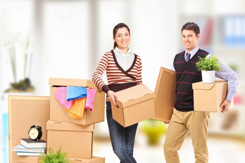 Careful item transport for a local move in Friern Barnet