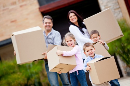 Van loading and transport for a local Friern Barnet move
