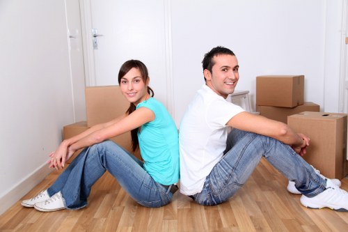 Professional removal van for residential and office moves
