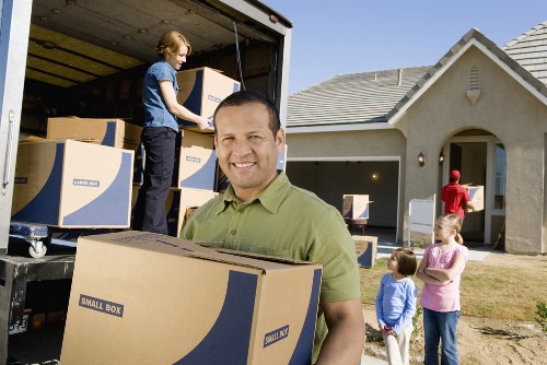 Careful furniture handling during a Friern Barnet move