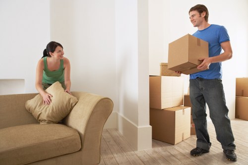 Commercial moving truck support for offices and business moves in Friern Barnet